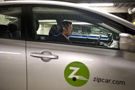 Boston, MA, 05/04/09 - Tim Inthirakoth cq, picks up a hybrid zipcar from James Court garage in the South End on Monday, May. 04, 2008. (Photo / Wiqan Ang) Desk: Business Category: Section front Reporter: Clifford Atiyeh 203-415-7723. Editor: Mark Pothier Library Tag 09232009
