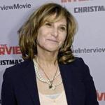 Amy Pascal posed during the premiere of 