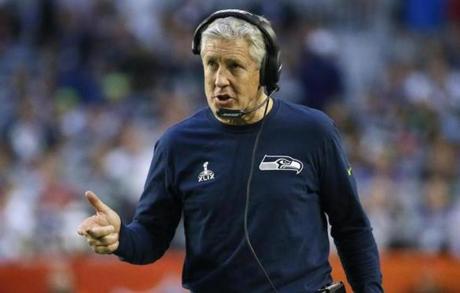 Seattle Seahawks head coach Pete Carroll said on The Today Show that he feels responsible for many people right now. 
