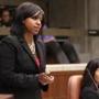 At large City Councilor Ayanna Pressley 