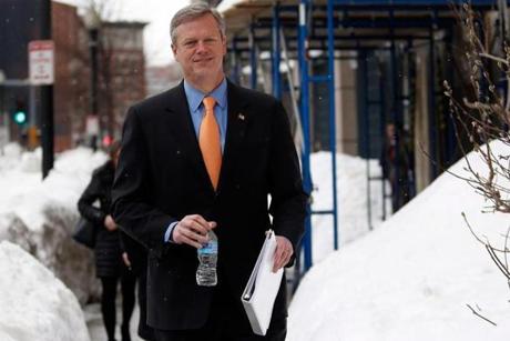Charlie Baker rode the MBTA occasionally during his campaign but not since he became governor, aides say.
