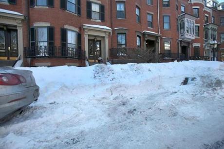 A South End man found his tires had been slashed this week after parking in a shoveled spot. 
