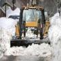 J.J. Giugliano Jr. plowed down Pleasant Street in Charlestown Thursday as the city tried to catch up on snow removal. 