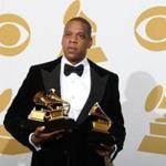 Jay-Z at the 55th Grammy Awards in Los Angeles on Feb. 10.