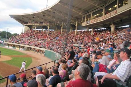 The Pawtucket Red Sox played at McCoy Stadium.
