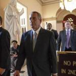 Speaker of the House John Boehner was at the Capitol Friday.