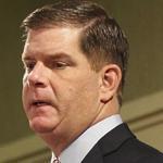 Mayor Walsh, in his remarks at the Seaport Boston Hotel, sought to build a case for the Games directly on the commuter crisis.
