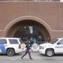 Homeland Security vehicles were spotted outside the main doors of the federal courthouse on Monday.
