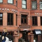 Papa Razzi?s Newbury Street location is one of six around the Boston area.