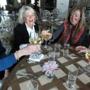 From left, friends Anne O?Neill, Claire Loughlin, and Nancy Betz dine at the Mirbeau Inn & Spa at The Pinehills in Plymouth.  The Pinehills offers developments for a variety of ages.