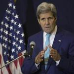 Secretary of State John Kerry spoke at a news conference in Sharm el-Sheikh, Egypt, on Saturday. 