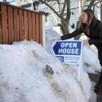 Real estate agent Lara Gordon found this week that just putting up a sign for a Cambridge home on Franklin Street was a challenge.