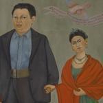 Frida Kahlo?s 1931 work ?Frieda and Diego Rivera.? 