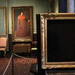 Empty frames mark the loss of masterpieces stolen from the Isabella Stewart Gardner Museum.