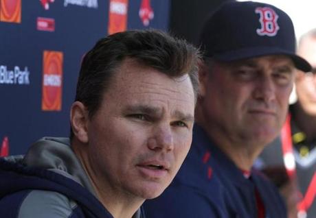 The Red Sox have added emphasis and resources to their international approach since Ben Cherington became general manager. (Barry Chin/Globe Staff), Section: Sports, Reporter: Peter Abraham, Topic: 22Red Sox, LOID: 8.0.2717390732. 
