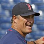 Fort Myers, FL - 03/03/15 - Boston Red Sox manager John Farrell (53) in the team dugout. Red Sox Spring Training Game 1 vs. Northeastern University at Jet Blue Park. (Barry Chin/Globe Staff), Section: Sports, Reporter: Peter Abraham, Topic: 04Red Sox, LOID: 8.0.2826364469. 