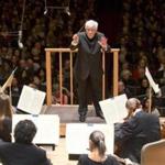 Conductor Christoph von Dohnanyi leading the Boston Symphony Orchestra on Thursday.