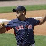 Eduardo Rodriguez consistently reaches 96 or 97 mph with his fastball.