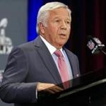 New England Patriots owner Robert Kraft addressed several topics over almost 25 minutes on Monday.