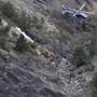 Search and rescue workers were at the crash site of the Germanwings Airbus A320 that crashed in the French Alps.
