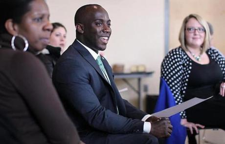 Shaun Blugh, 30, has been appointed the City of Boston?s first-ever chief diversity officer. 
