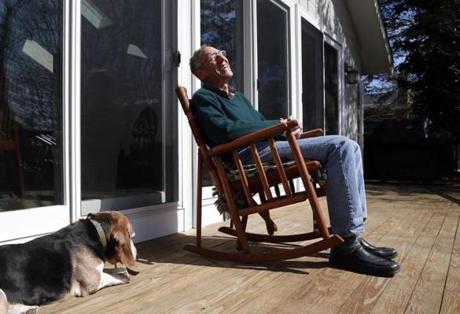 Arthur Canter, 67, of Mattapoisett, is among those enrolled in the groundbreaking drug trial.
