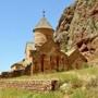 Noravank is a 13th-century monastery in the Amaghu Valley.