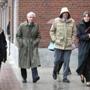 From left, Miriam Conrad, Timothy Watkins, William Fick, and Judy Clarke, Tsarnaev?s lawyers, outside court Tuesday.