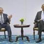 Cuban President Raul Castro and President Obama met during the Summit of the Americas in Panama City, Panama, on Saturday.