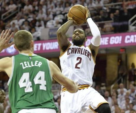 Kyrie Irving shot 52 percent from the field.
