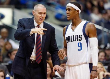 Problems between Mavericks coach Rick Carlisle and Rajon Rondo surfaced shortly after the guard was dealt to Dallas.
