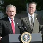 President George W. Bush, shown with his brother Jeb, acknowledged being a liability to his brother?s 2016 candidacy for the White House.