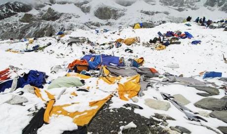 The earthquake that set off avalanches near Mount Everest has killed more than 4,000.

