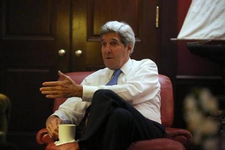 Secretary of State John Kerry taps local chefs to prepare special meals for his global guests.
