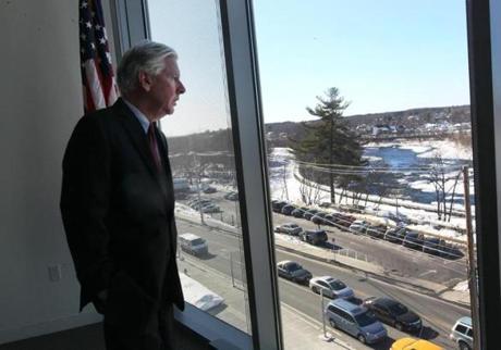 UMass Lowell Chancellor Martin T. Meehan was chosen to lead the five-campus state university system.
