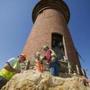 The landmark Gay Head Light is the only lighthouse in the nation with a history of Native American keepers.