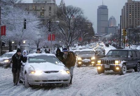 A harsh, snowy, and slippery winter is contributing to the rise in car insurance premiums for many Massachusetts drivers.

