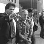 FBI agent John Connolly Jr. (left) took Francesco Angiulo (center) to court in 1983.