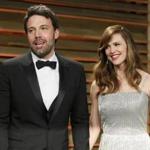 Actor Ben Affleck and his wife, actress Jennifer Garner arrive at the 2014 Vanity Fair Oscars Party in West Hollywood.