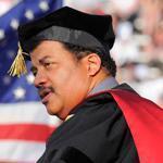UMass Amherst paid its commencement speaker for the first time this year, giving $25,000 to astrophysicist Neil deGrasse Tyson, along with covering his other expenses.