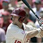 Outfielder Andrew Benintendi has Arkansas in contention at the College World Series.