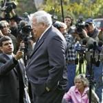Dennis Hastert at a news conference in 2006.