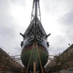A multi-year restoration of the USS Constitution began Tuesday.
