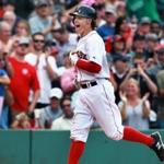 Brock Holt was feted by the crowd after his seventh-inning home run.
