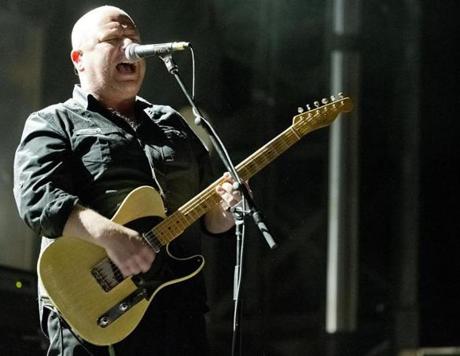 Boston MA 5/24/15 Black Francis (cq) lead singer with the Pixies the closing act at the Boston Calling Music Festival in City Hall Plaza on Sunday May 24, 2015. (Matthew J. Lee/Globe staff) Topic: Reporter: 
