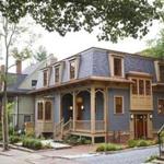 This Second Empire Victorian is brand-spanking-new, from the finished basement to the copper gutters and mansard roof.