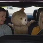 Ted the bear (with Mark Wahlberg and Amanda Seyfried) is again voiced by director and co-writer Seth MacFarlane.