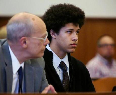 Philip Chism (right), accused of raping and killing his Danvers High School math teacher, appeared in Salem Superior Court Tuesday for a hearing on whether his trial should be moved out of Essex County.
