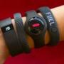 A variety of fitness monitors are available on the market, with products by (from left) Fitbit, Jawbone, Fitbug, and Nike.