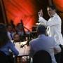 Boston Pops conductor Keith Lockhart led the orchestra.